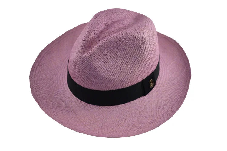 Advanced Original Panama Hat - Lilac Toquilla Straw