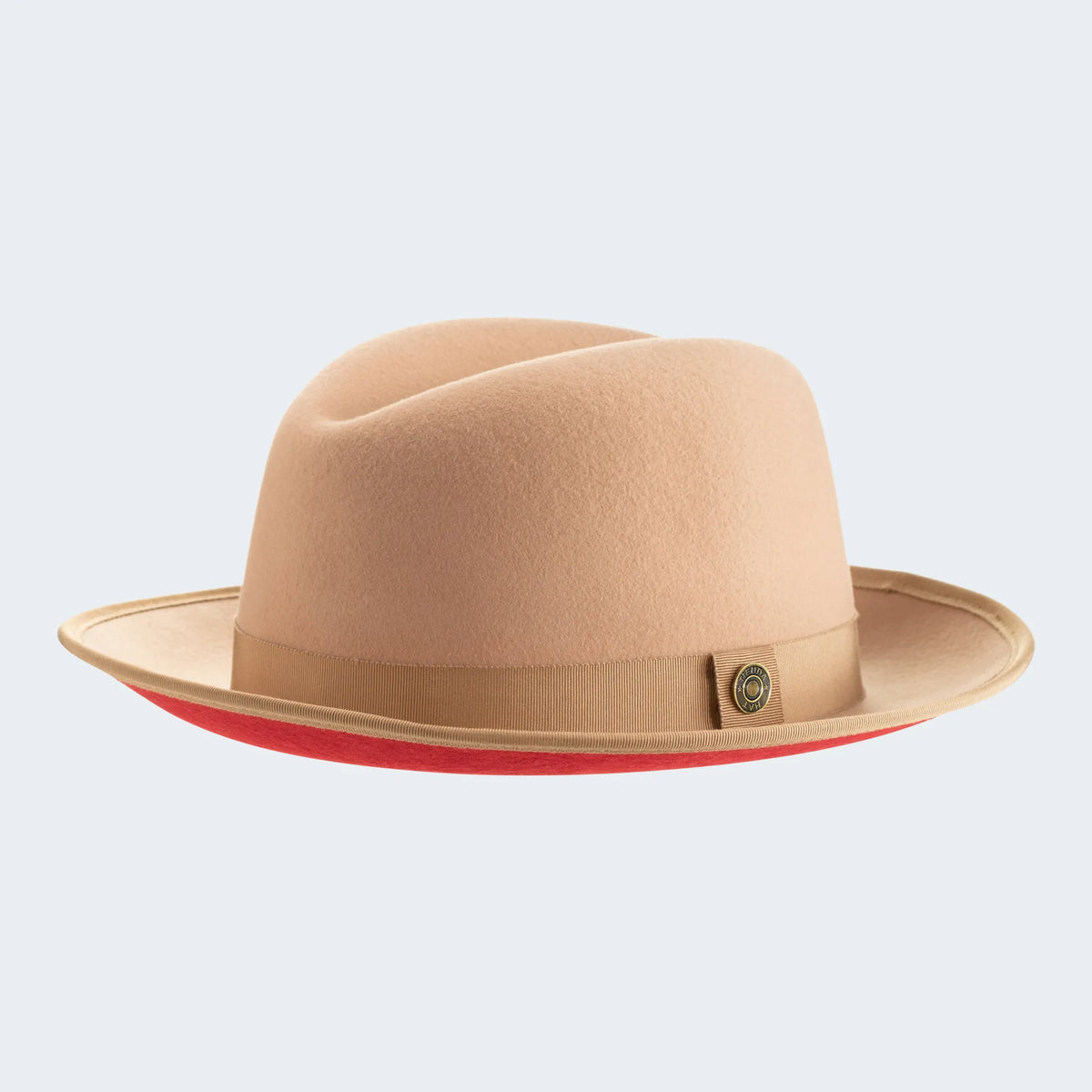 Classic Center - Creased Fedora - King (Golden Honey)
