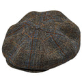 Newsboy Genuine Scottish Harris Tweed 8 Panels Man Cap
