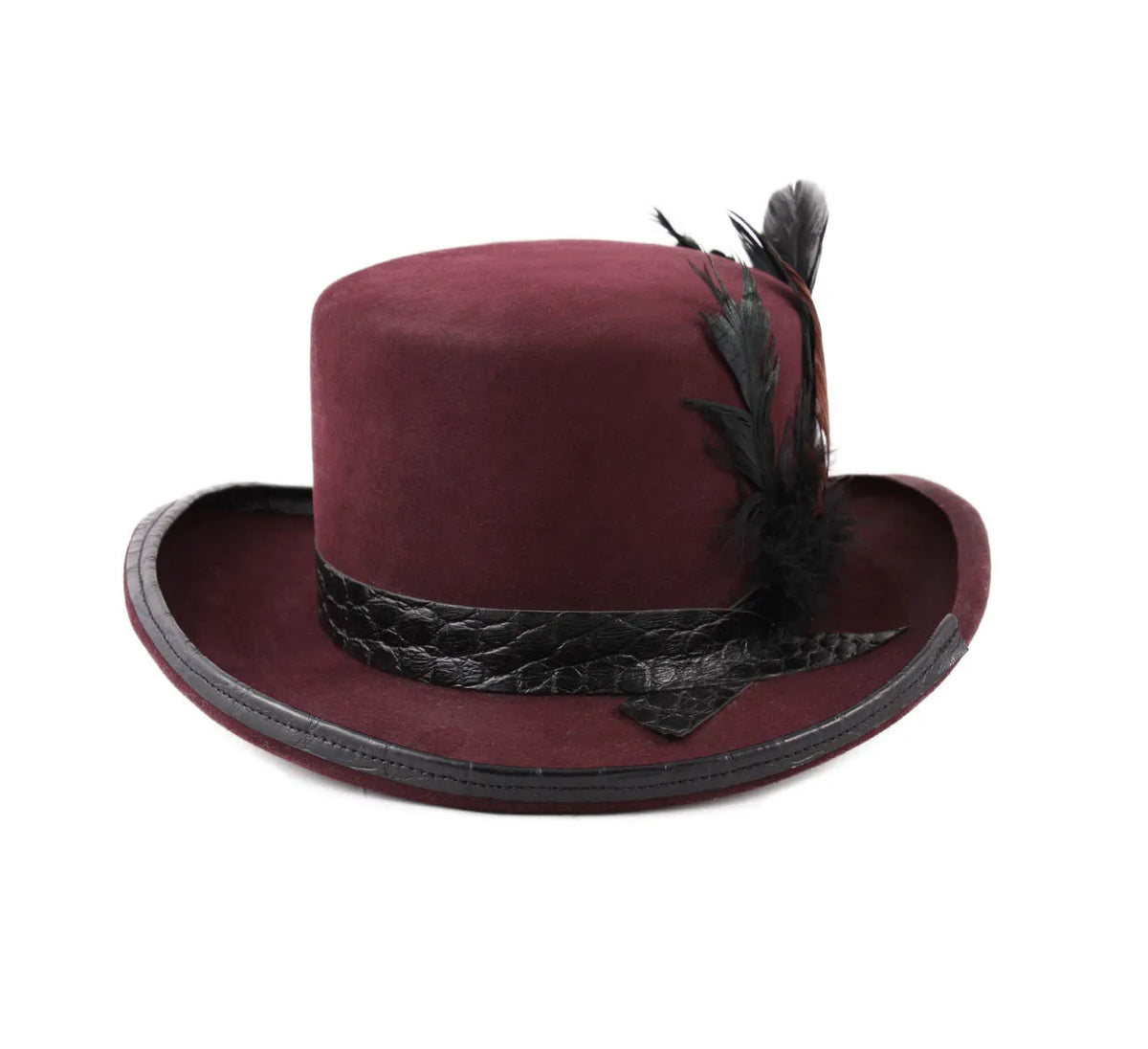 Leather Cowboy Hat