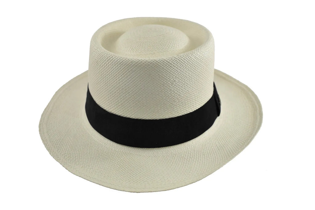Advanced Original Panama Hat - White Oval Crown
