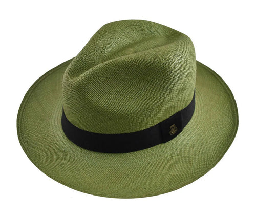 Advanced Original Panama Hat - Verde Oscuro Toquilla Straw
