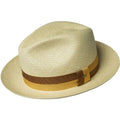 Thread Ranch Fedora - Panama Fedora - Yellow/ Brown