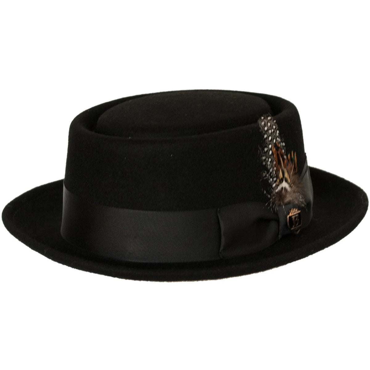 Thread Timeless Classic Wool Pork Pie - Black