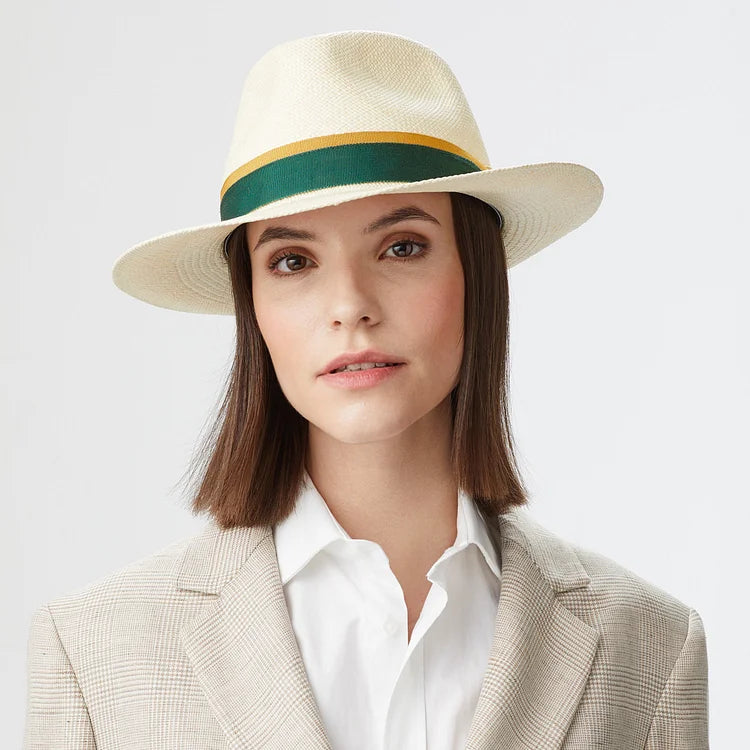 Can be rolls up for packing - Highgrove Panama Hat
