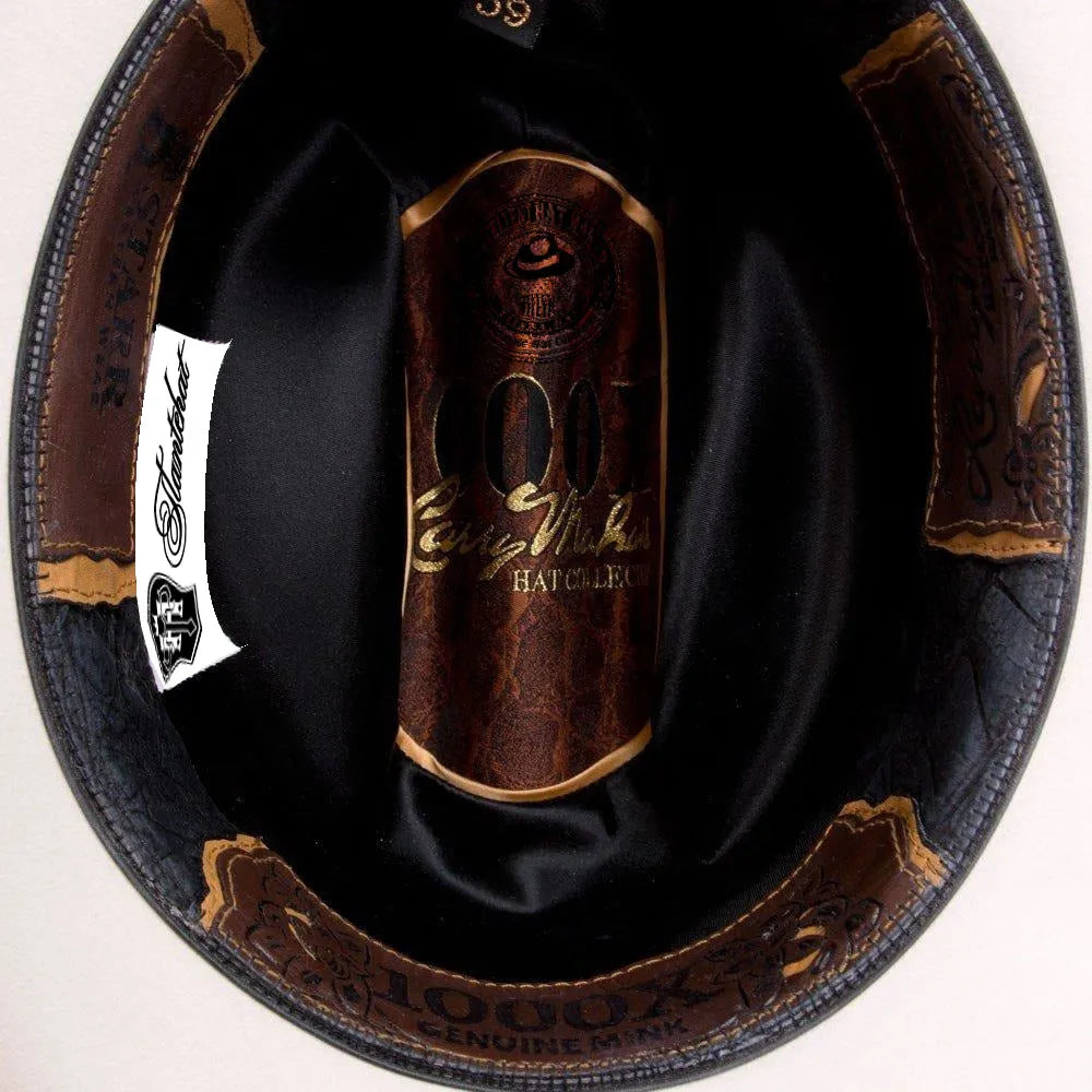 Imperial 1000X Beaver Felt Cowboy Hat - Black