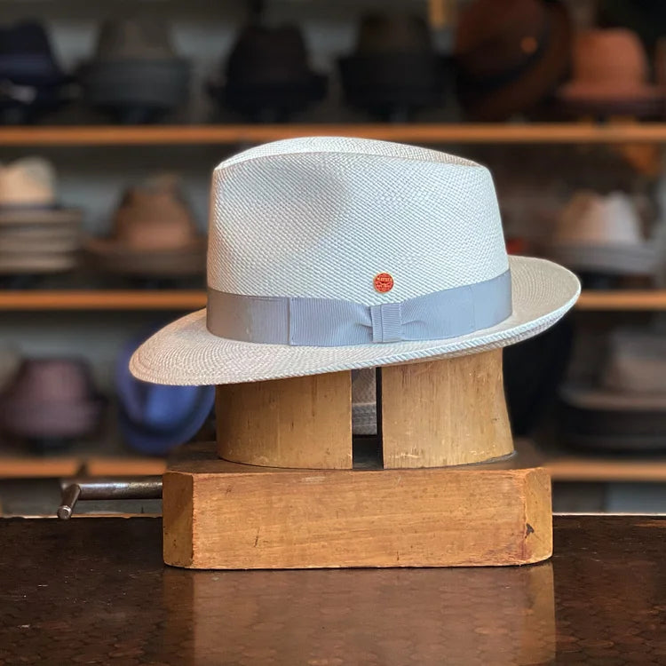 Can be rolls up for packing - Handmade panama hat - Manuel
