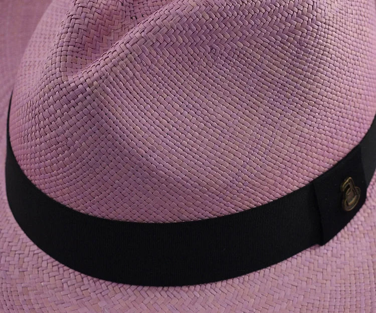 Advanced Original Panama Hat - Lilac Toquilla Straw