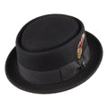Thread Jaxon & James Crushable Pork Pie Black Wholesale Pack