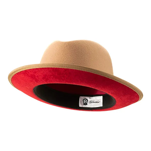 Classic Center - Creased Fedora - King (Golden Honey)