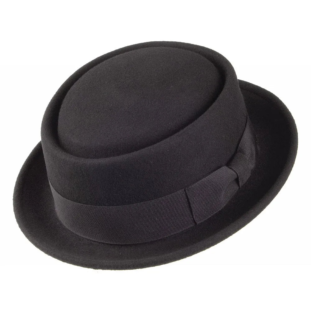 Thread Jaxon & James Crushable Pork Pie Black Wholesale Pack