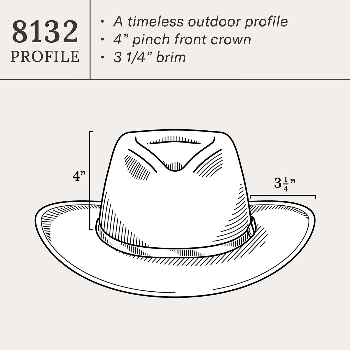Mountain Sky Crushable Outdoor Hat
