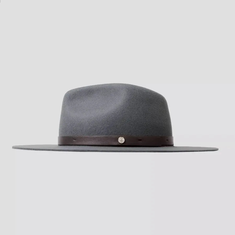 Geoffery Fedora–Dark Grey