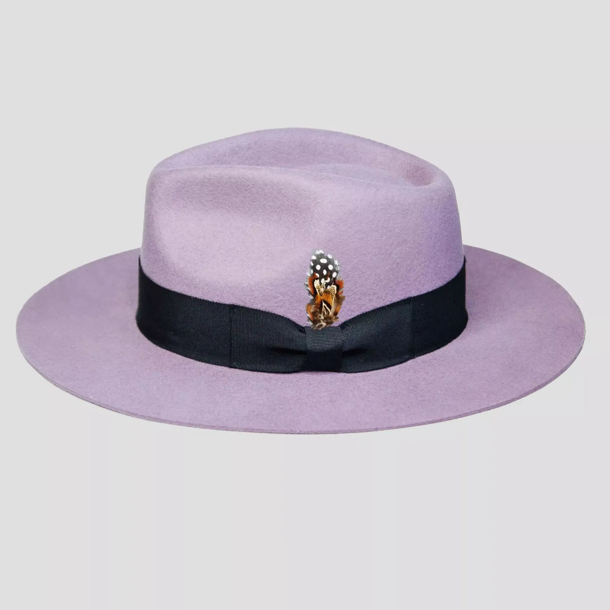 Ferguson Fedora - Lavender+Black
