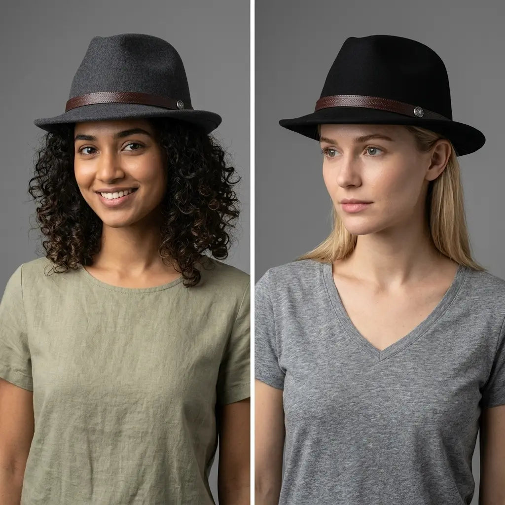 Adams Classic Wool Trilby Hat