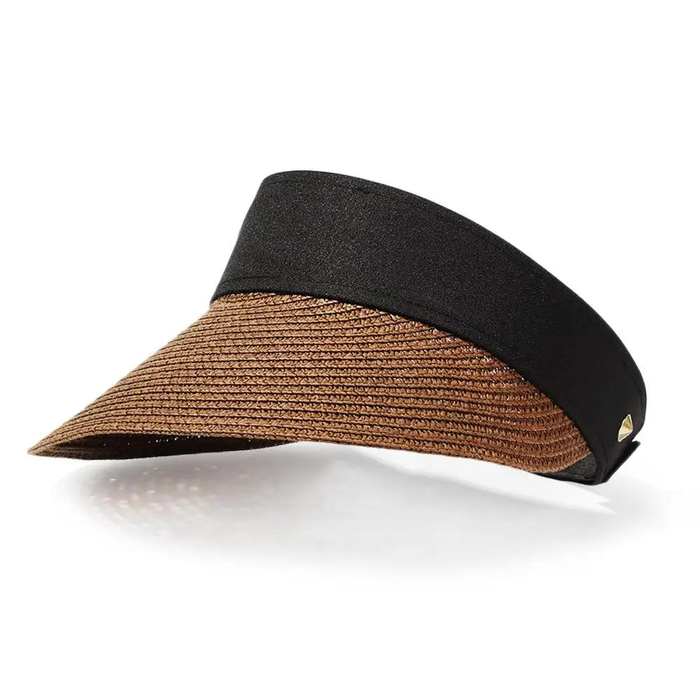 Aruba Summer Straw Long Visor