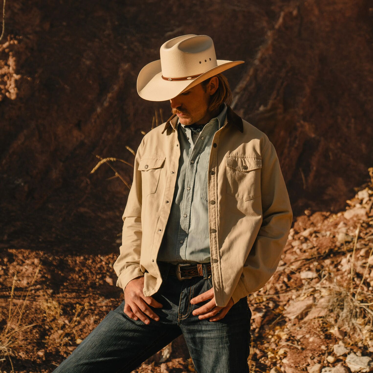 Alamo 8X Straw Cowboy Hat