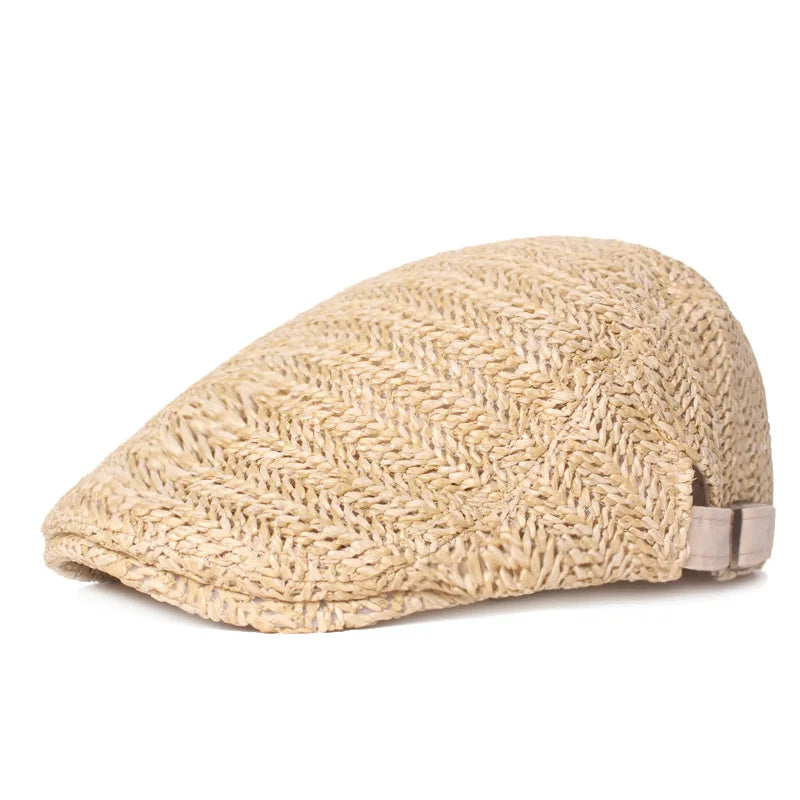 Da Souza Summer Straw Flat Cap
