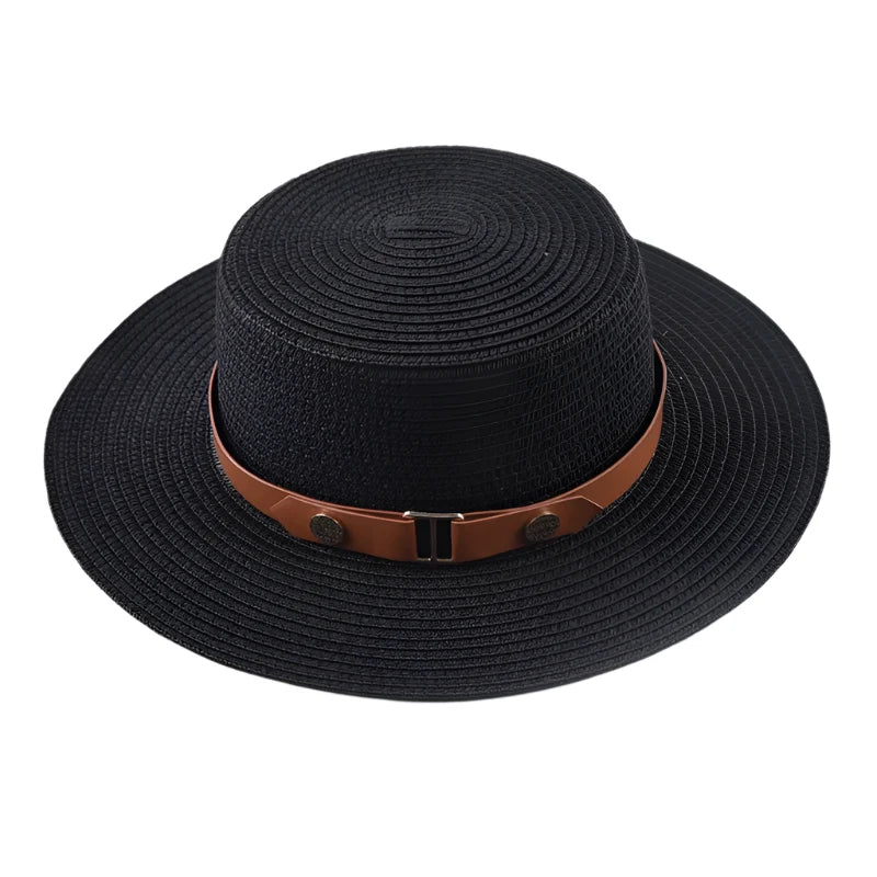 Figueira Summer Straw Boater Hat
