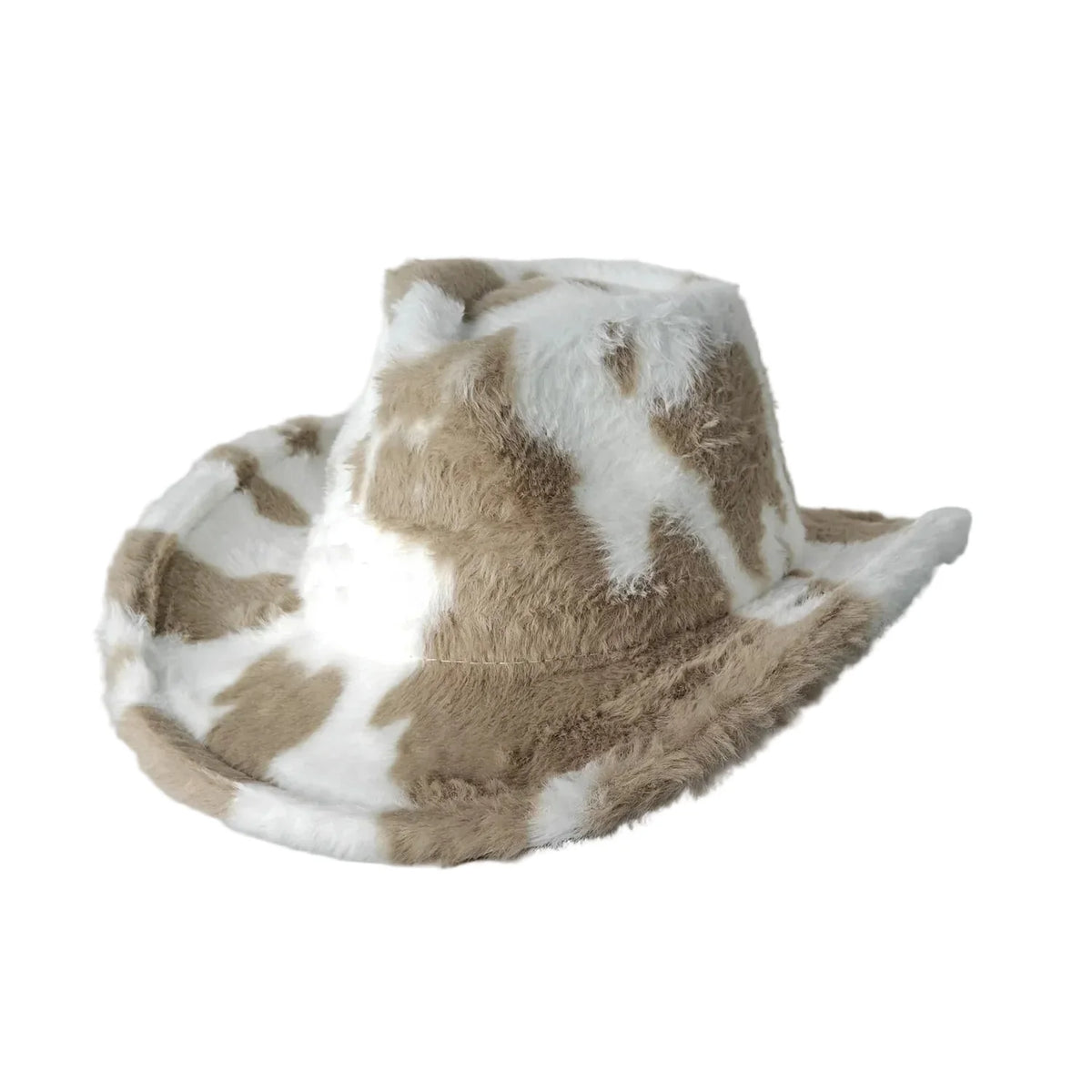 Fort Worth Leopard Print Fur Cotton Cowboy Hat