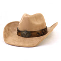 Golden Bull Suede Cowboy Hat