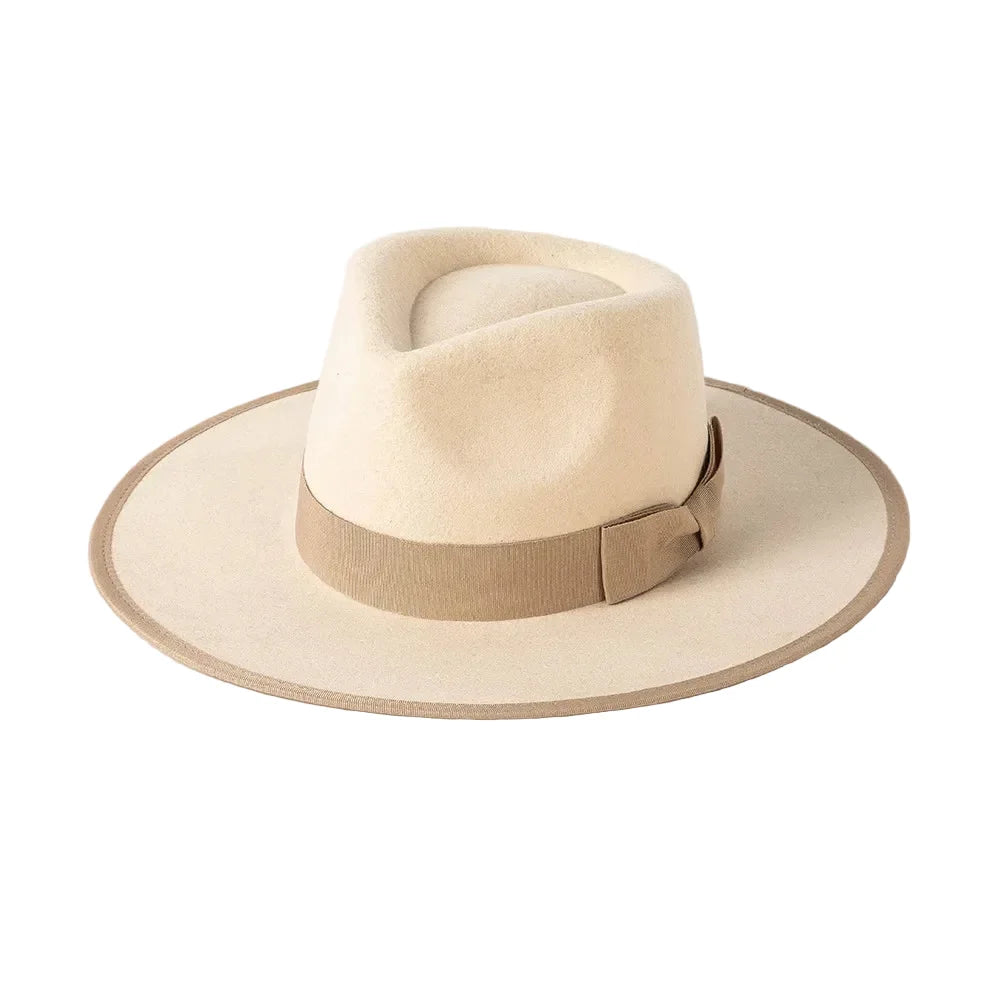 Greenberg Wide-Brim Wool Fedora Hat