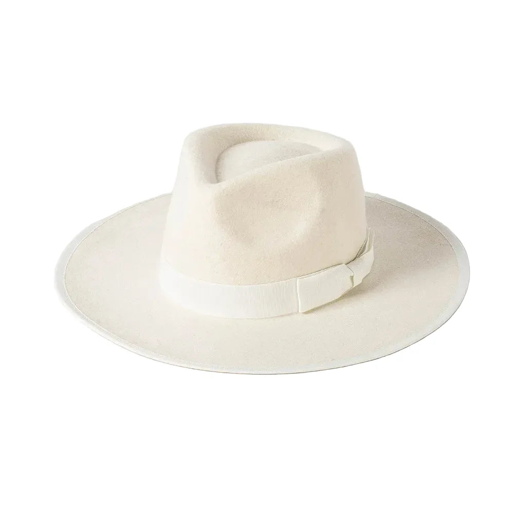 Greenberg Wide-Brim Wool Fedora Hat
