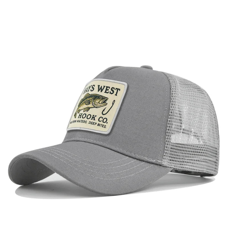 Hays West Hook Co. Fishing Trucker Cap