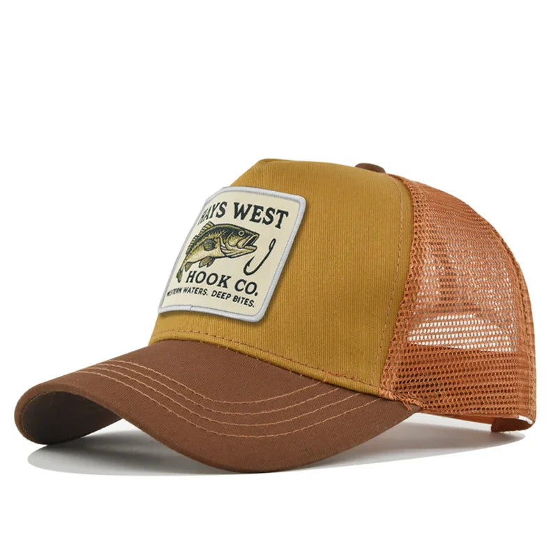 Hays West Hook Co. Fishing Trucker Cap