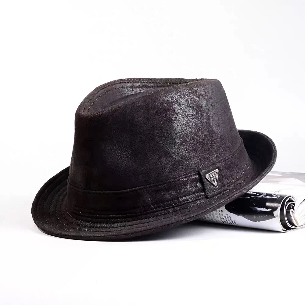 Jackson Genuine Leather Trilby Hat