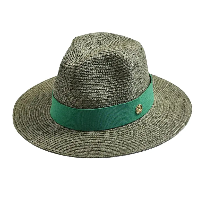 Maracaibo Summer Straw Fedora Hat