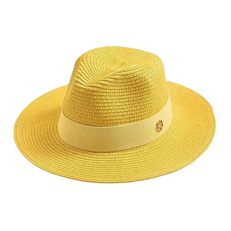 Maracaibo Summer Straw Fedora Hat