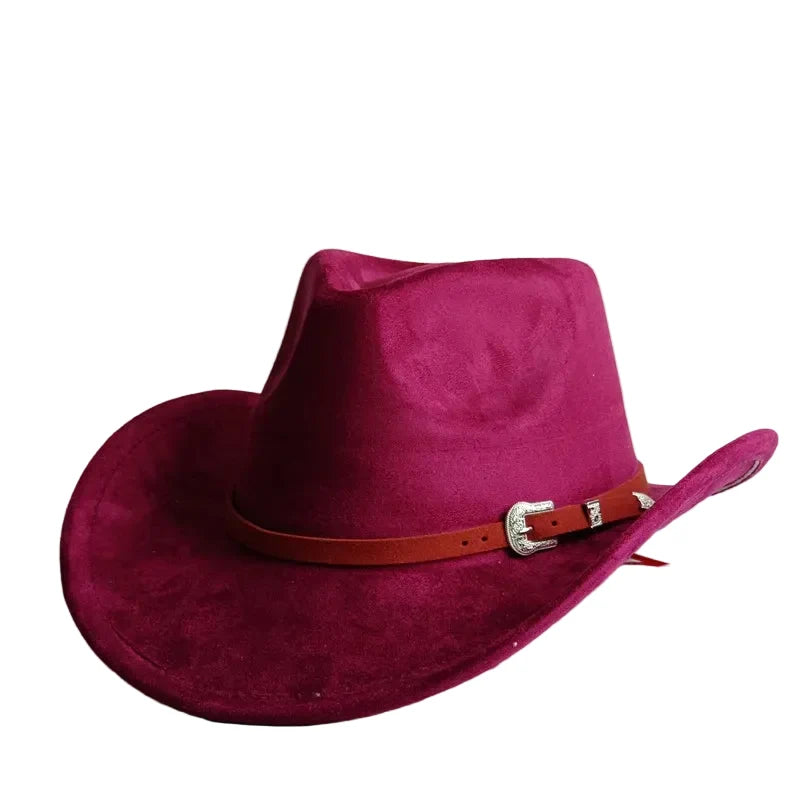 North Dakota Suede Western Cowboy Hat