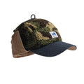 PP One Winter Wool Fur Earflaps Baseball Cap