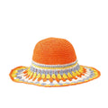 Rocamadour Summer Knitted Straw Crochet Bucket Hat