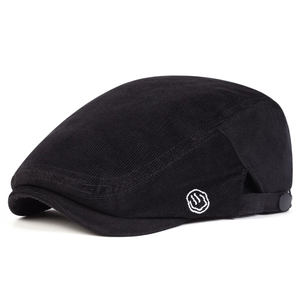 Smile 1991 Corduroy Flat Cap
