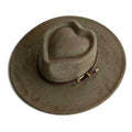 Texas Heart-Shaped Crown Suede Hat