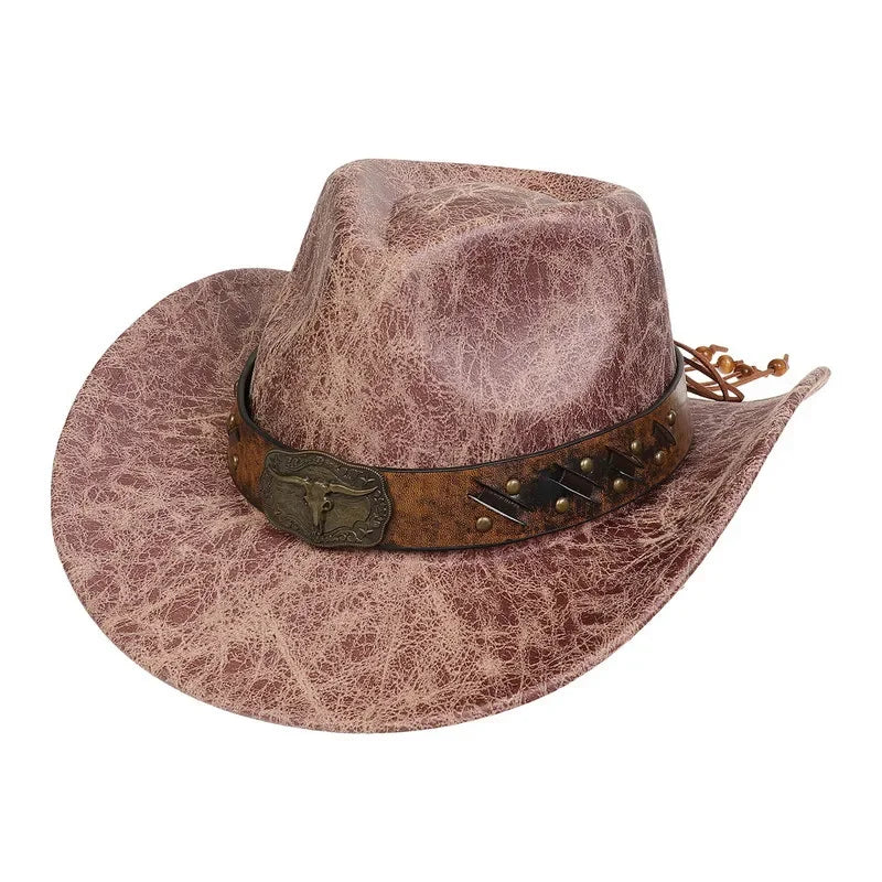 The Iron Goat Burned Cowboy Hat