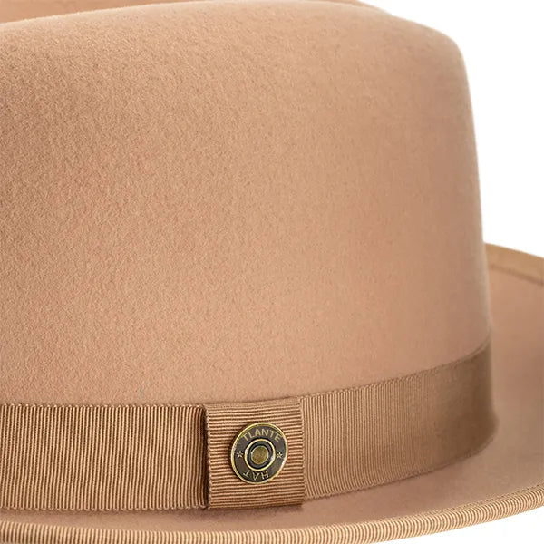 Classic Center - Creased Fedora - King (Golden Honey)