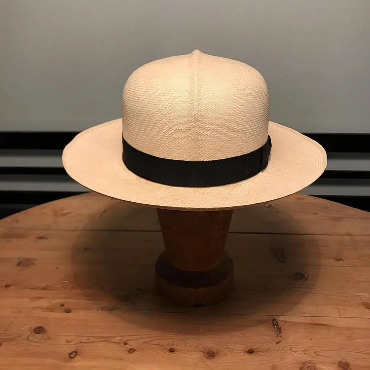 Ecuador imported senior Panama straw hat - Montecristi Colonial