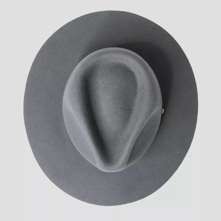 Geoffery Fedora–Dark Grey