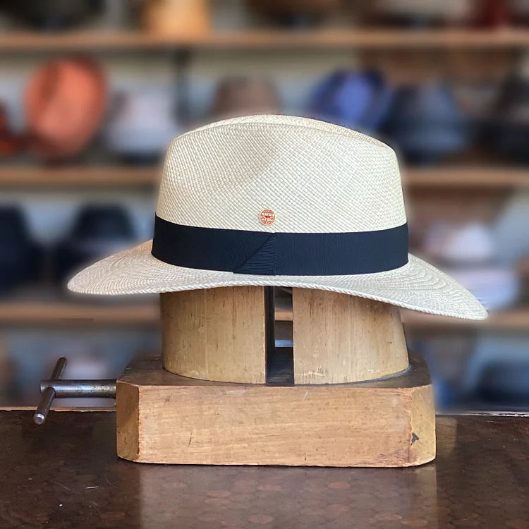 Can be rolls up for packing - Handmade panama hat - Gedeon