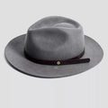 Geoffery Fedora–Dark Grey