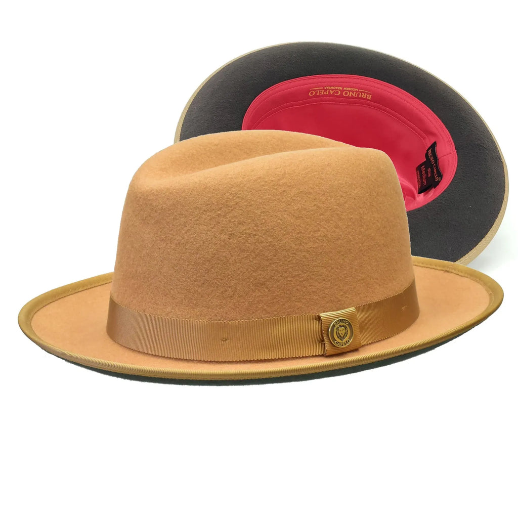 Acorn / Brown& 7 Size Miller Ranch Fedora - Princeton