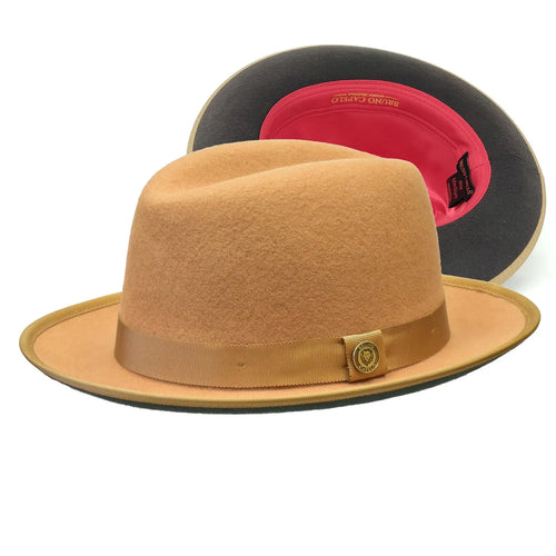 Acorn / Brown& 7 Size Miller Ranch Fedora - Princeton