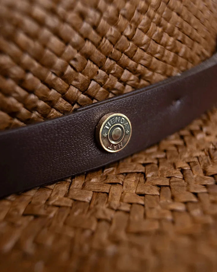 Geoffery Straw Fedora Hat – Toffee