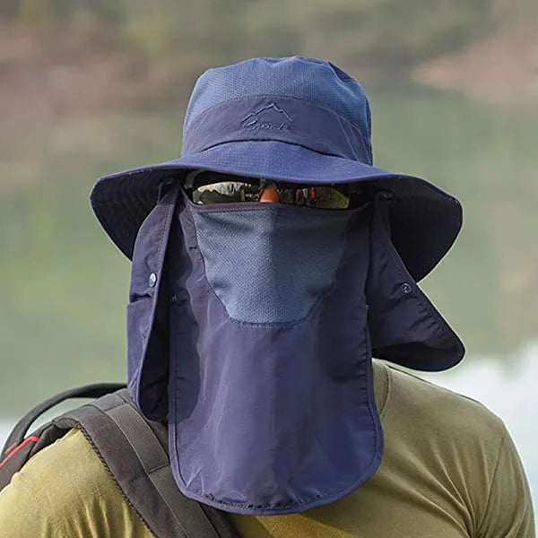 Fishing Hat For Men & Women, Outdoor Uv Sun Protection Wide Brim Hat
