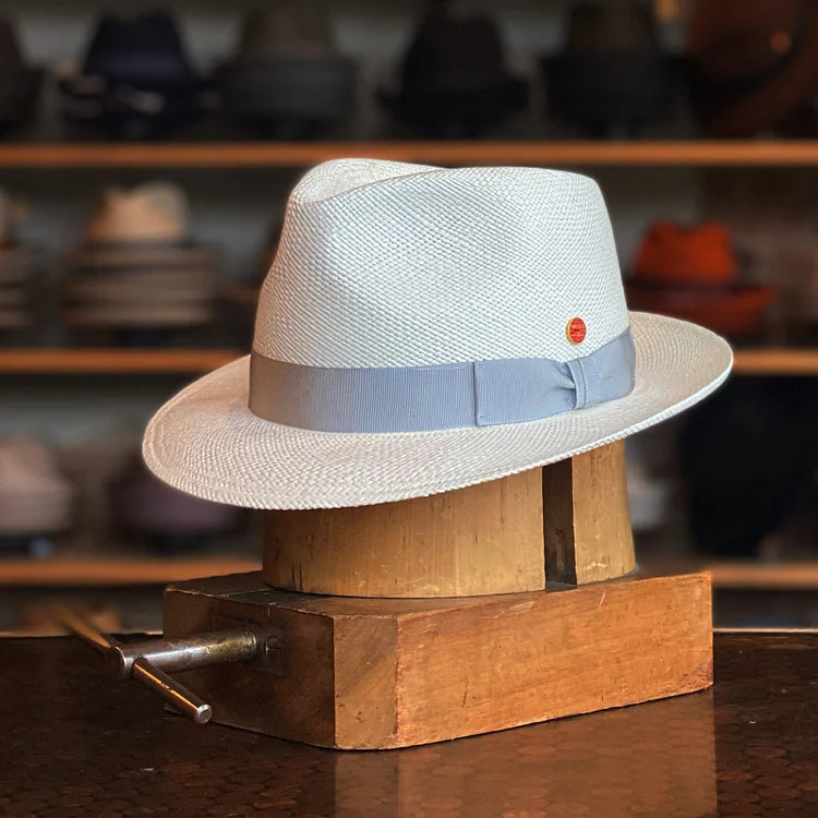 Can be rolls up for packing - Handmade panama hat - Manuel